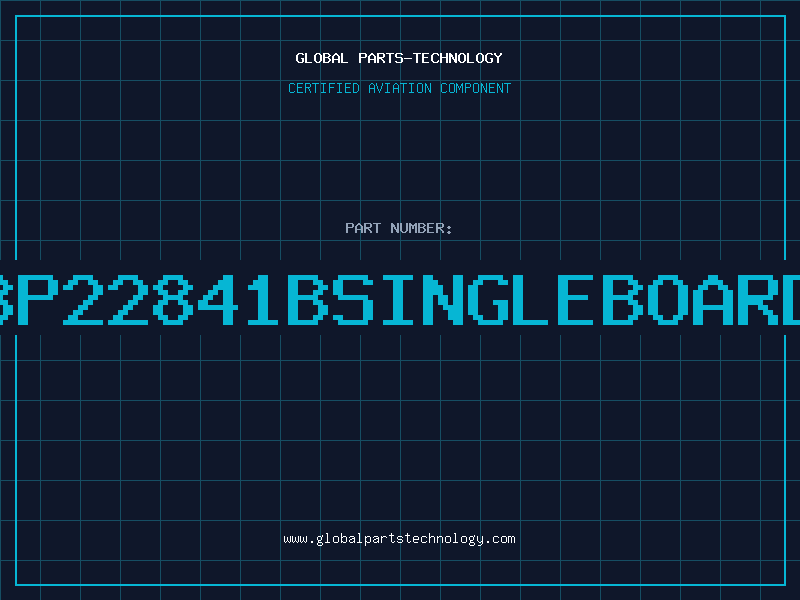Aviation Part 3P22841Bsingleboard
