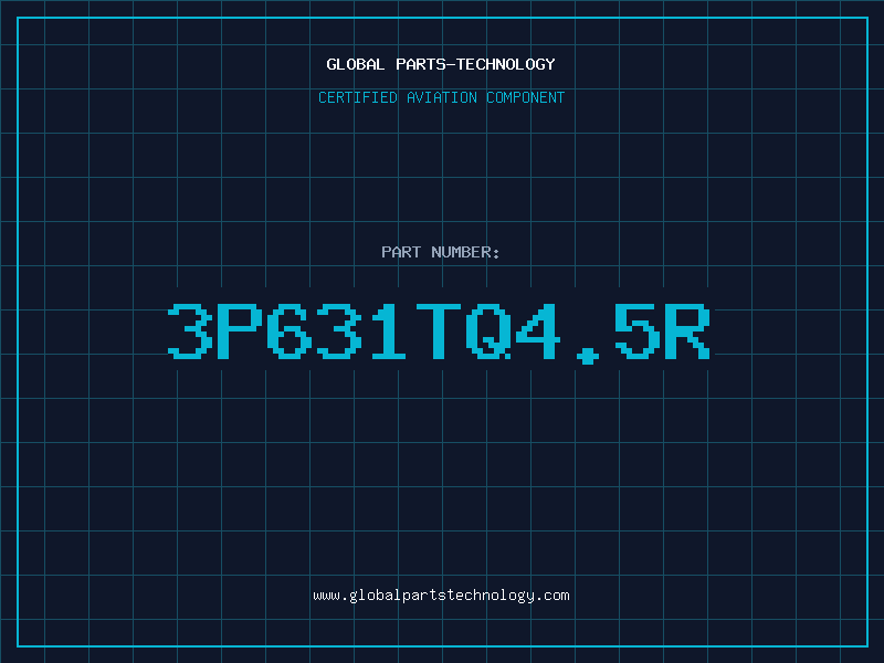 Aviation Part 3P631TQ4.5R