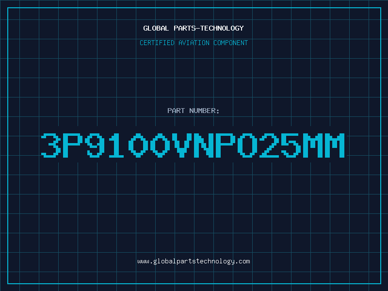 Aviation Part 3P9100VNPO25MM