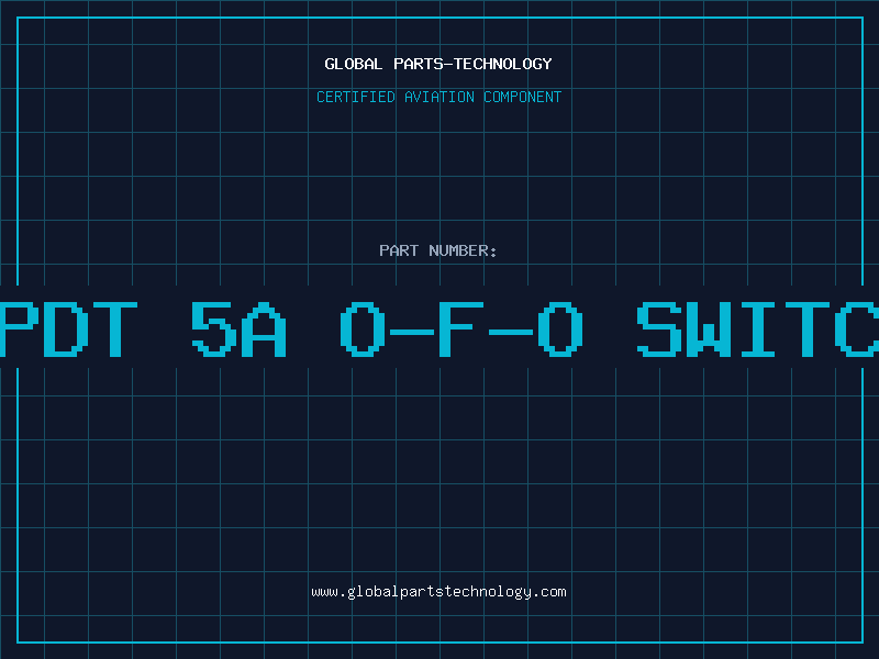 Aviation Part 3PDT 5A O-F-O Switch