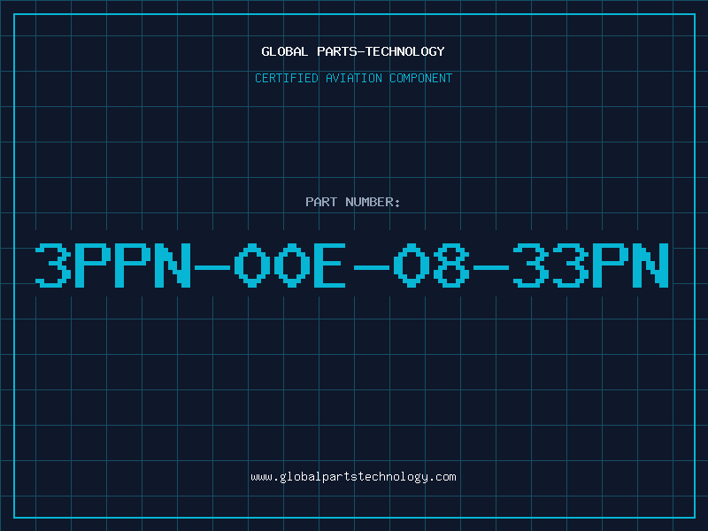 Aviation Part 3PPN-00E-08-33PN