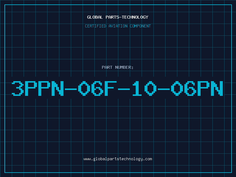 Aviation Part 3PPN-06F-10-06PN