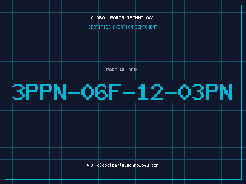 Aviation Part 3PPN-06F-12-03PN