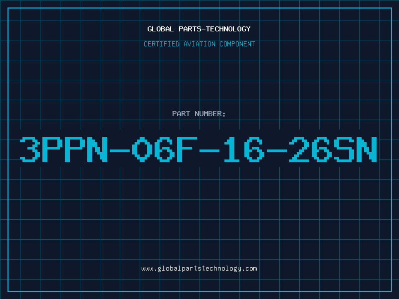 Aviation Part 3PPN-06F-16-26SN