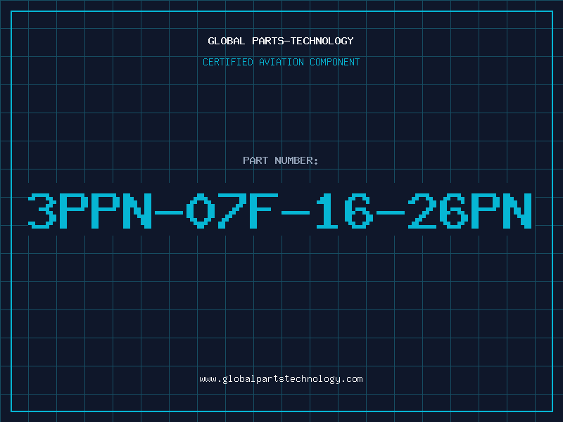 Aviation Part 3PPN-07F-16-26PN