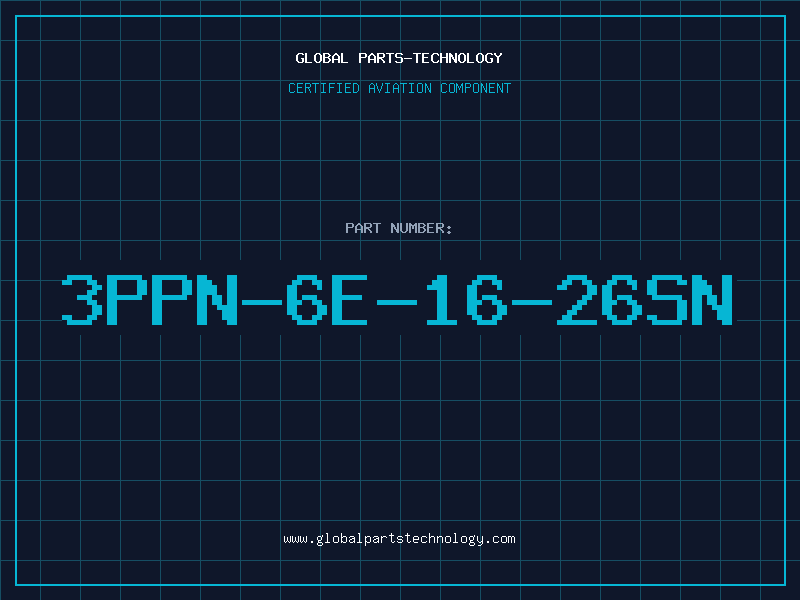 Aviation Part 3PPN-6E-16-26SN