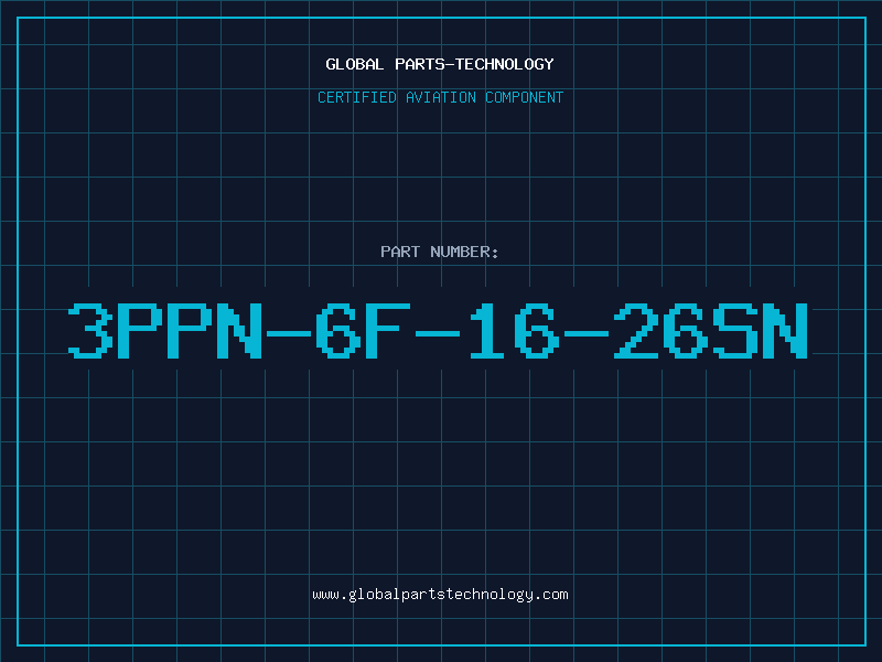 Aviation Part 3PPN-6F-16-26SN