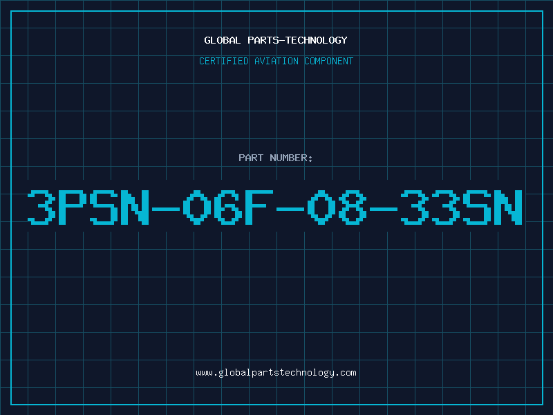 Aviation Part 3PSN-06F-08-33SN