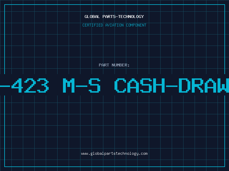 Aviation Part 3S-423 M-S Cash-drawer