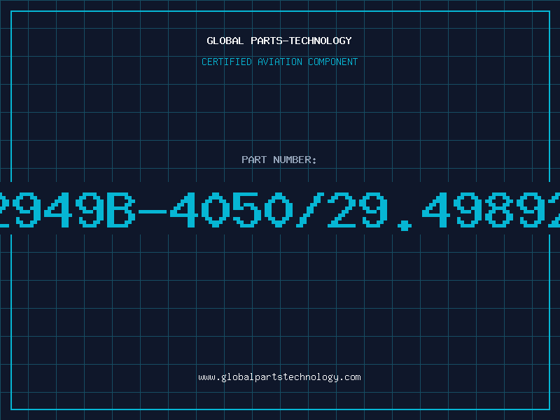Aviation Part 3S4-2949B-4050/29.498928MHI