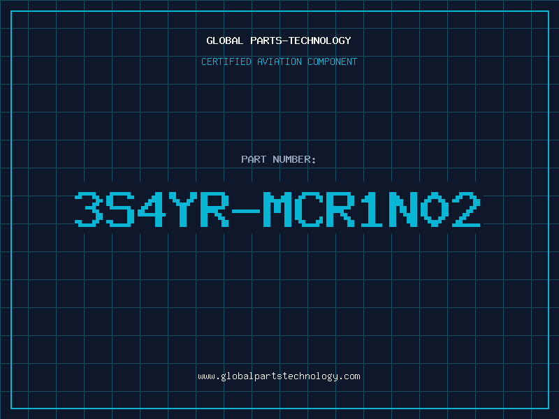 Aviation Part 3S4YR-MCR1N02