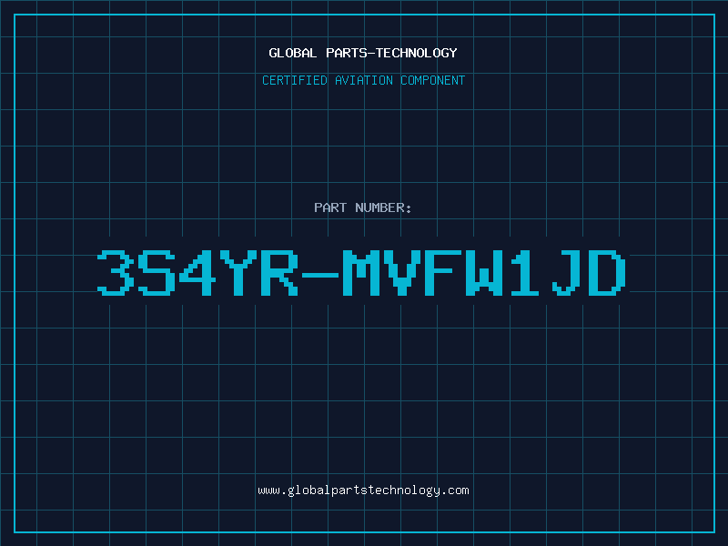 Aviation Part 3S4YR-MVFW1JD