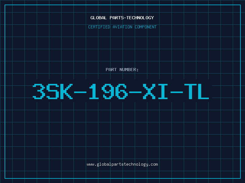 Aviation Part 3SK-196-XI-TL
