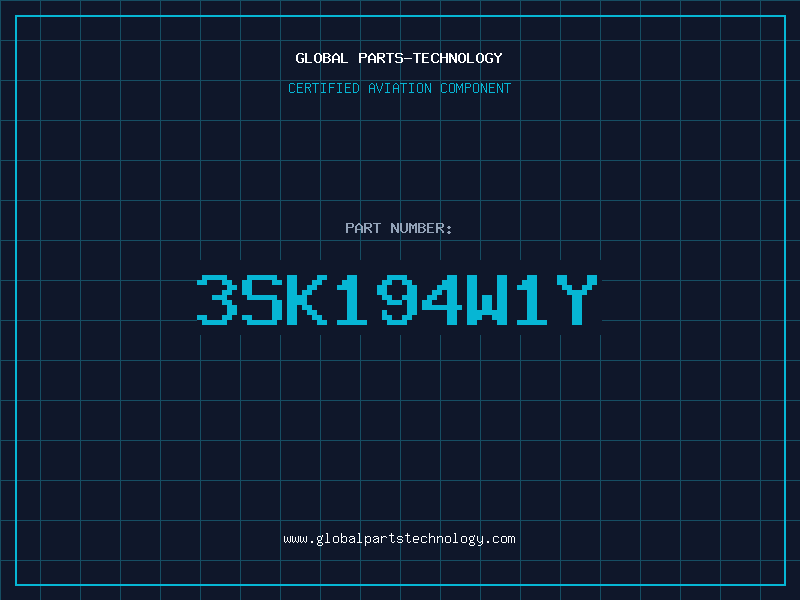 Aviation Part 3SK194W1Y