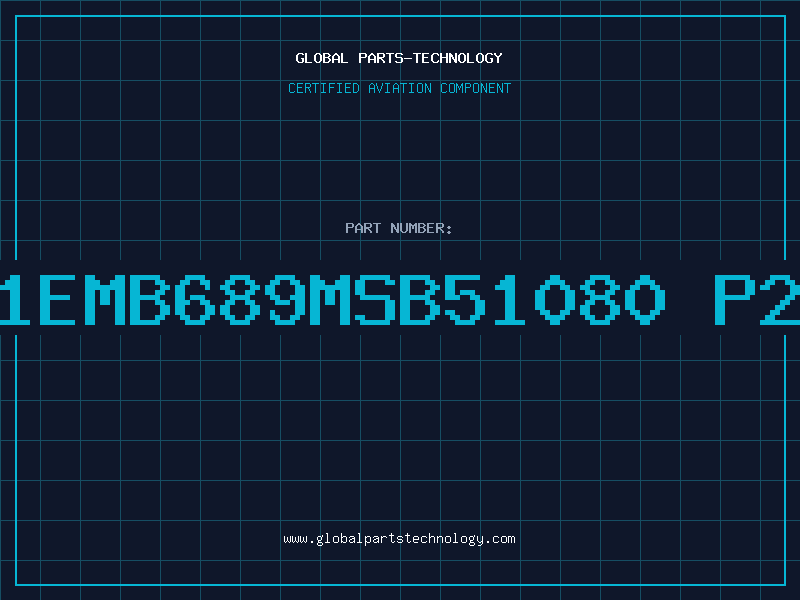 Aviation Part 3SM1EMB689MSB51080 P22MM