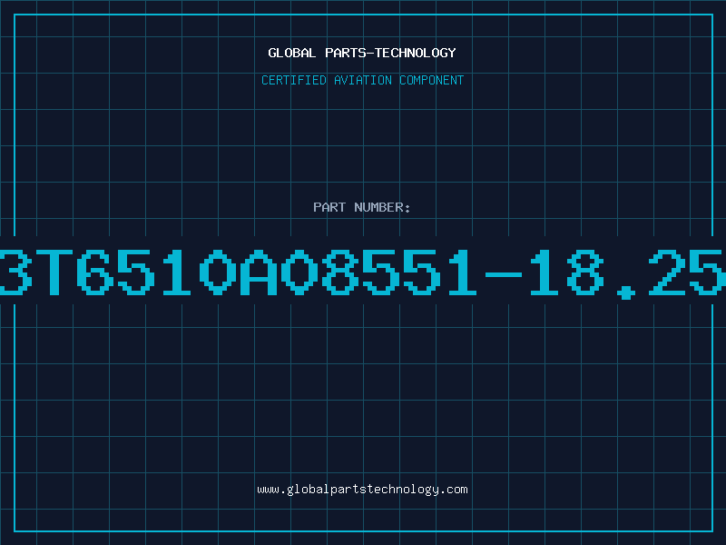 Aviation Part 3T6510A08551-18.25