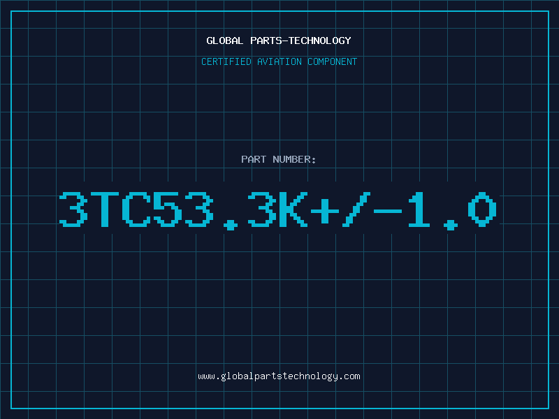 Aviation Part 3TC53.3K+/-1.0