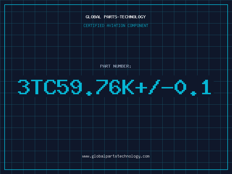 Aviation Part 3TC59.76K+/-0.1