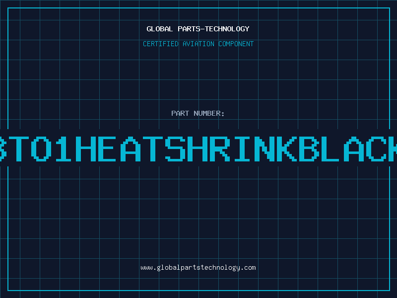Aviation Part 3TO1HEATSHRINKBLACK