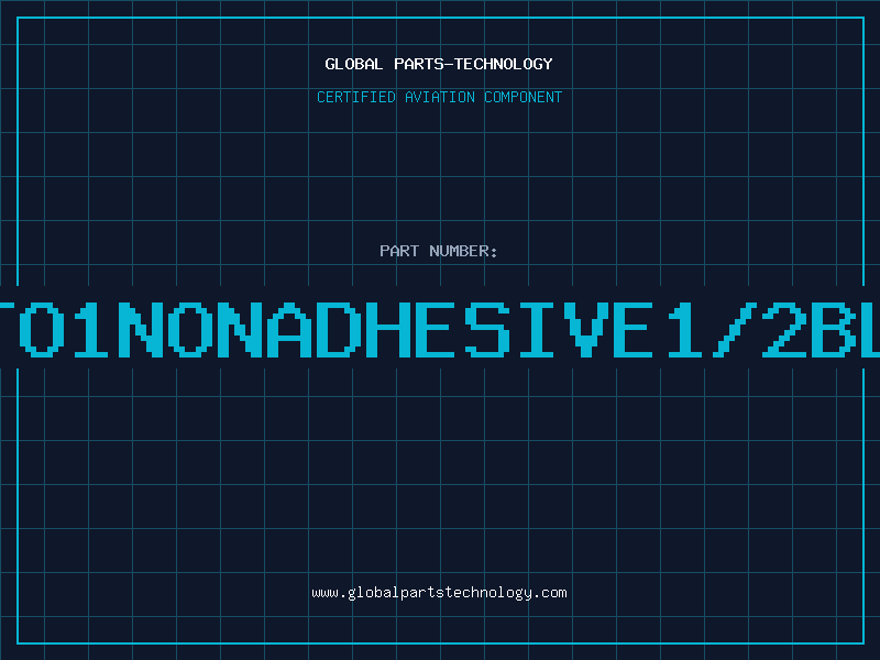 Aviation Part 3TO1NONADHESIVE1/2BLK