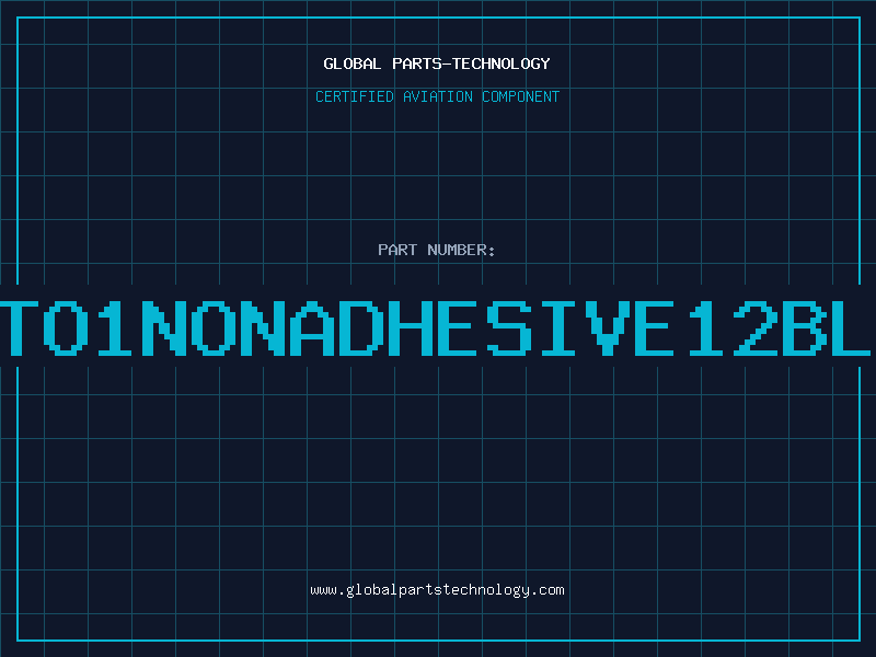 Aviation Part 3TO1NONADHESIVE12BLK