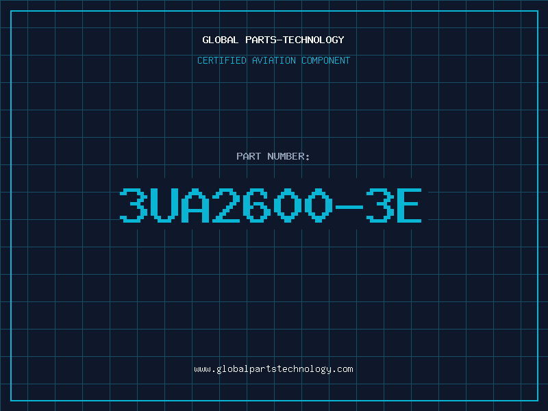 Aviation Part 3UA2600-3E