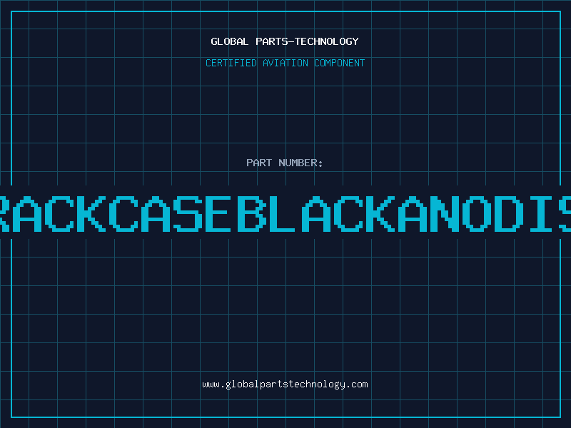 Aviation Part 3URACKCASEBLACKANODISED