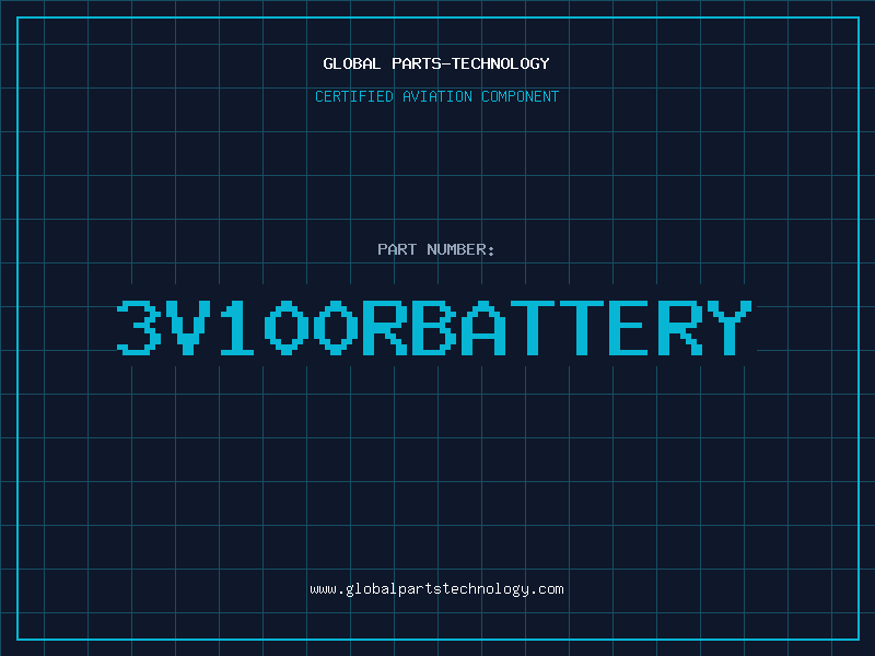 Aviation Part 3V100RBATTERY