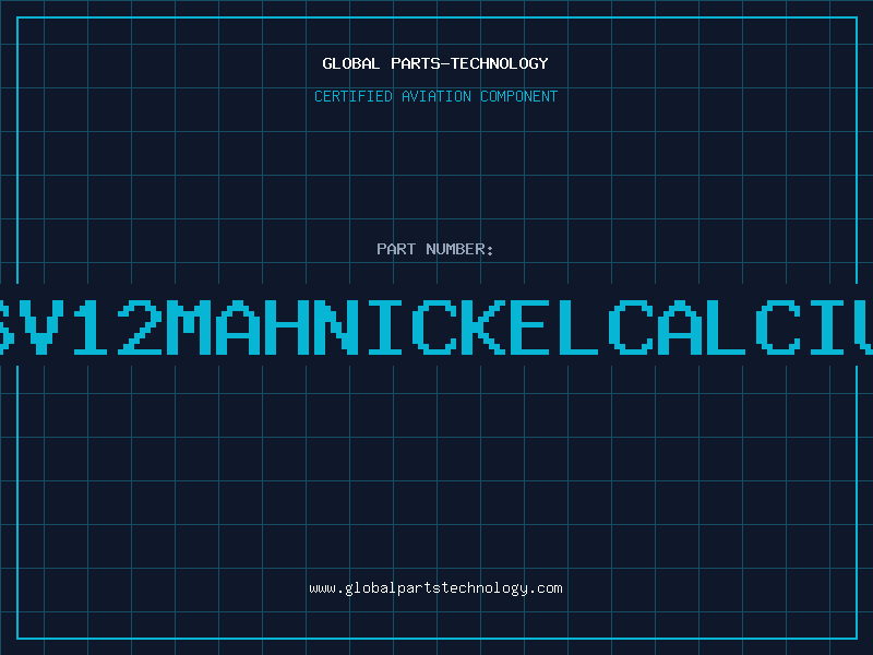 Aviation Part 3V15H4836V12mAhNickelCalciumBattery