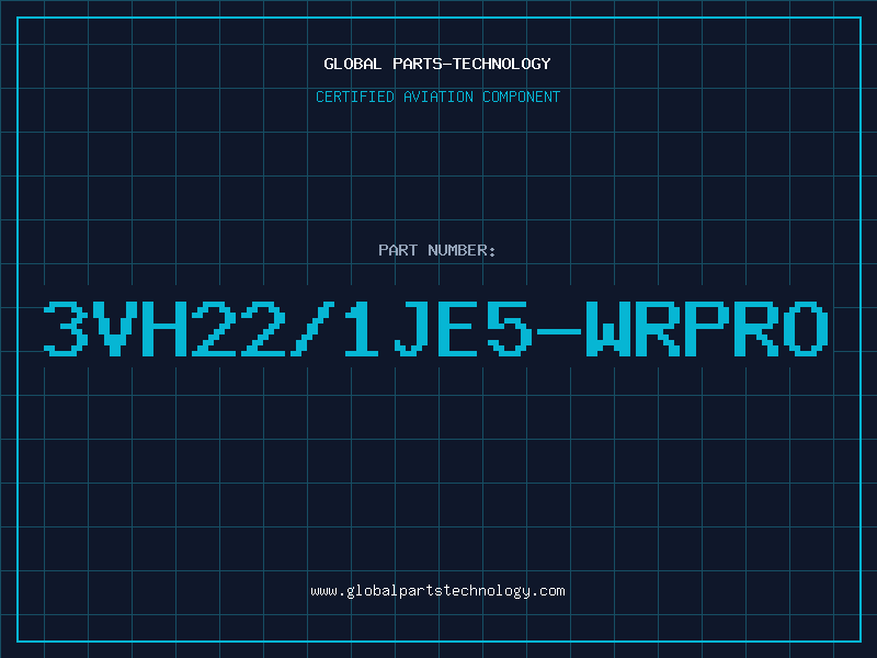 Aviation Part 3VH22/1JE5-WRPRO