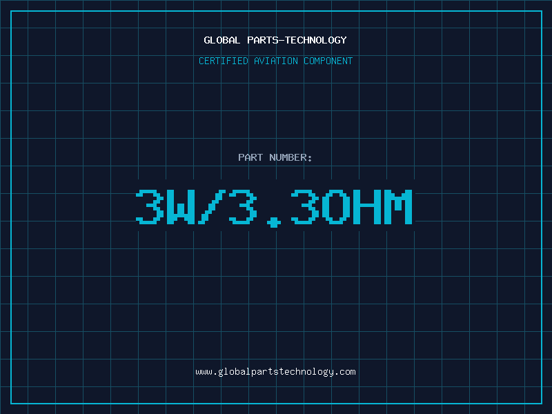 Aviation Part 3W/3.3OHM