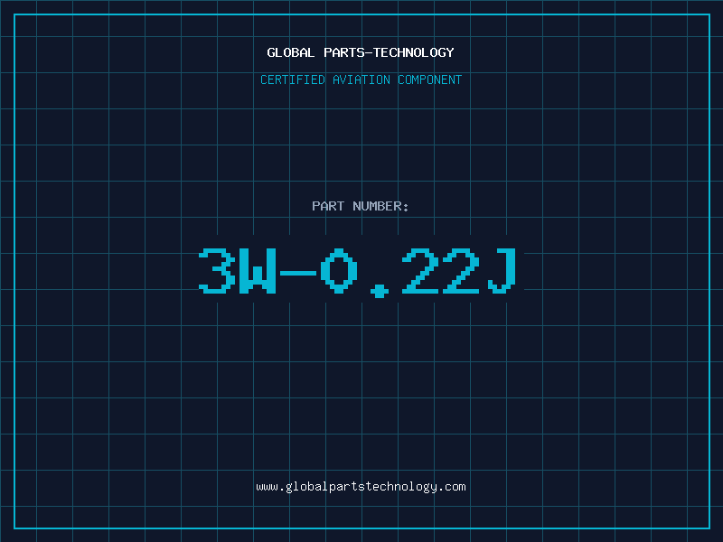 Aviation Part 3W-0.22J
