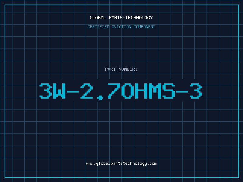 Aviation Part 3W-2.7ohms-3