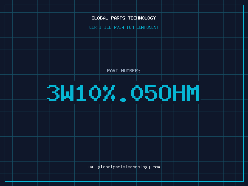 Aviation Part 3W10%.05OHM