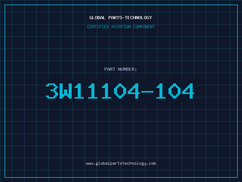 Aviation Part 3W11104-104