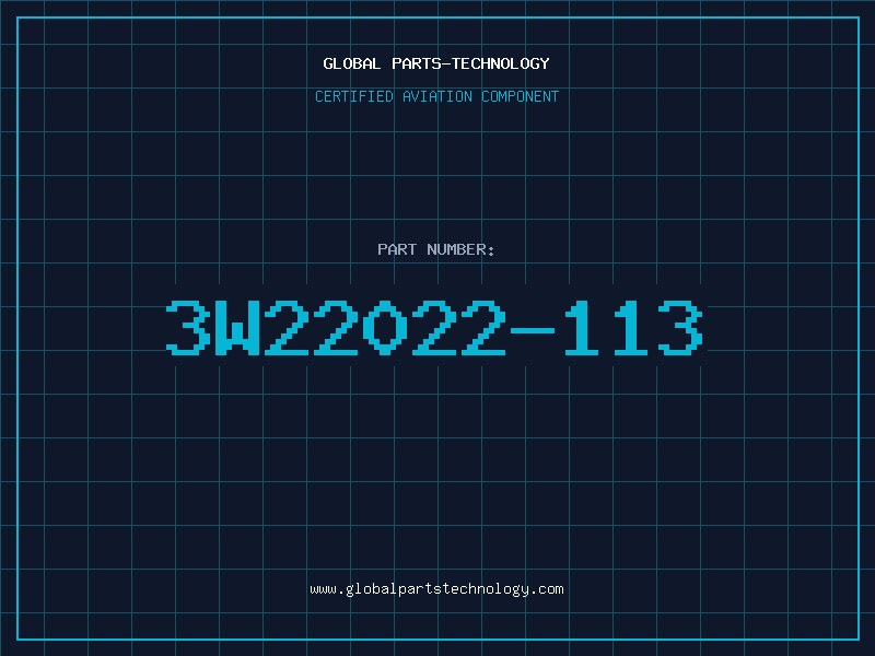 Aviation Part 3W22022-113