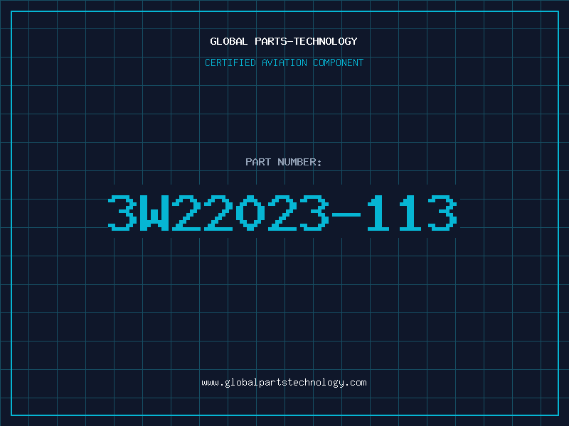 Aviation Part 3W22023-113