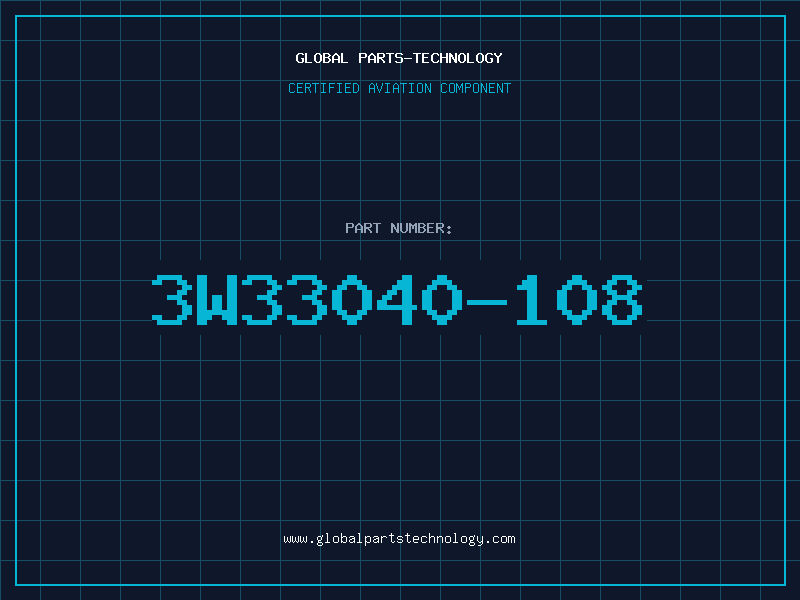 Aviation Part 3W33040-108