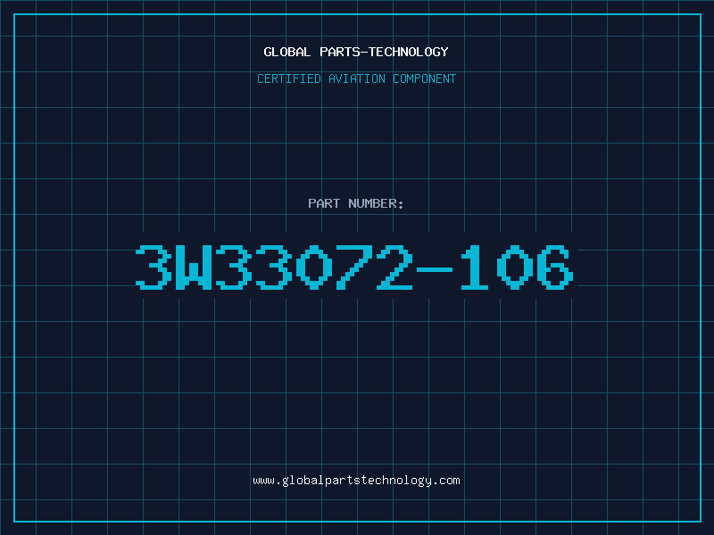 Aviation Part 3W33072-106