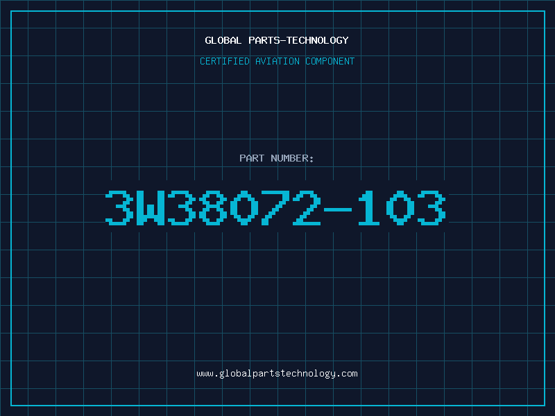 Aviation Part 3W38072-103