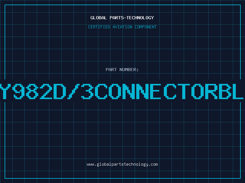 Aviation Part 3WAY982D/3CONNECTORBLOCK