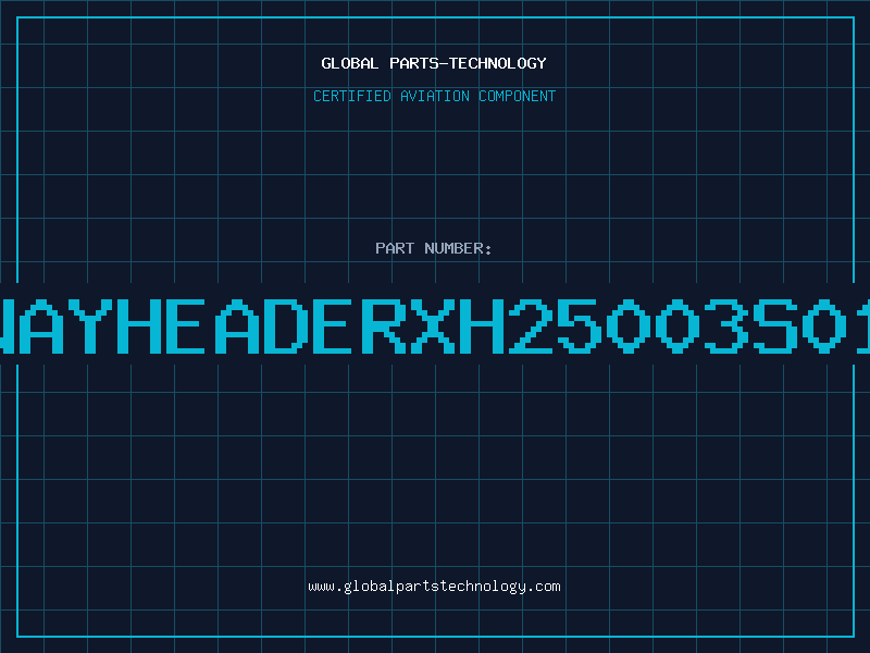 Aviation Part 3WAYHEADERXH25003S010
