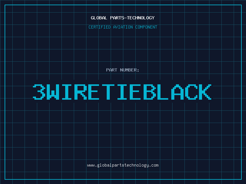 Aviation Part 3WIRETIEBLACK
