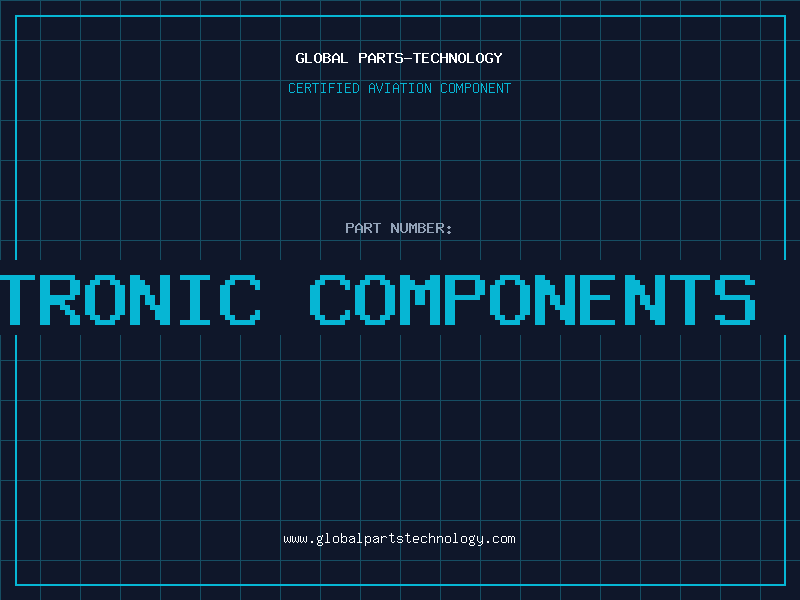 Aviation Part 3d electronic components library