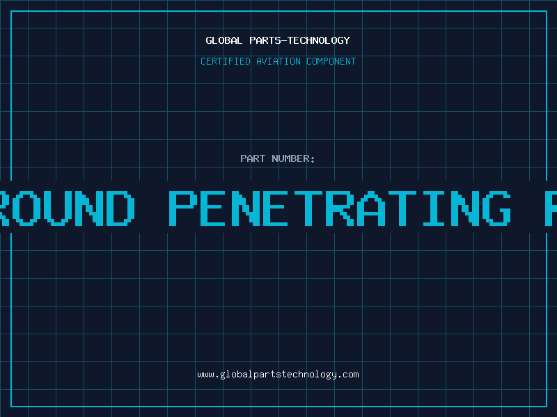 Aviation Part 3d ground penetrating radar