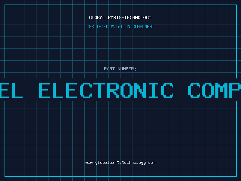 Aviation Part 3d model electronic components