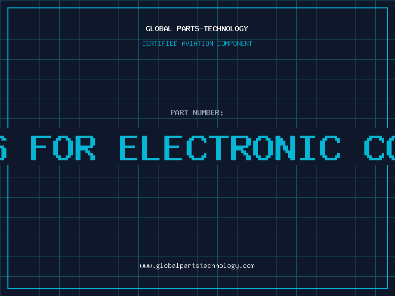 Aviation Part 3d models for electronic components
