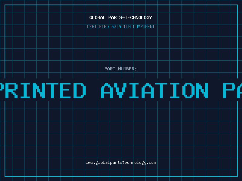 Aviation Part 3d printed aviation parts