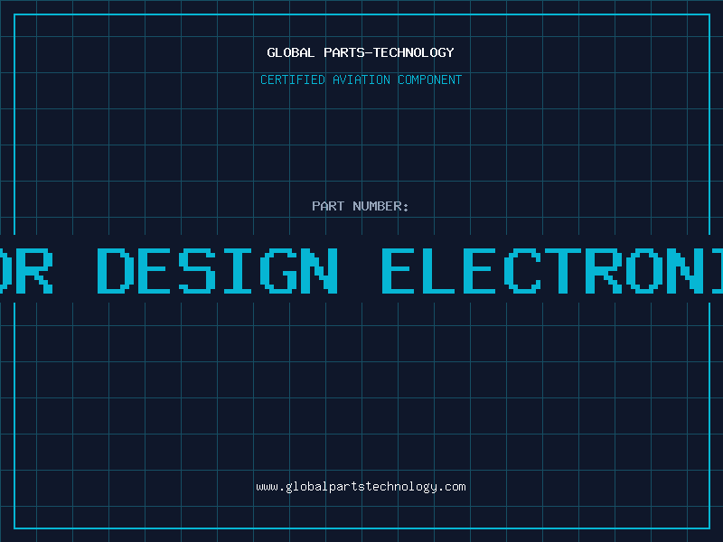 Aviation Part 3d printed for design electronic components