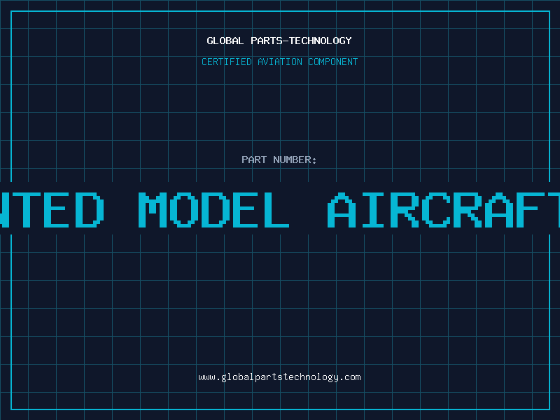Aviation Part 3d printed model aircraft parts